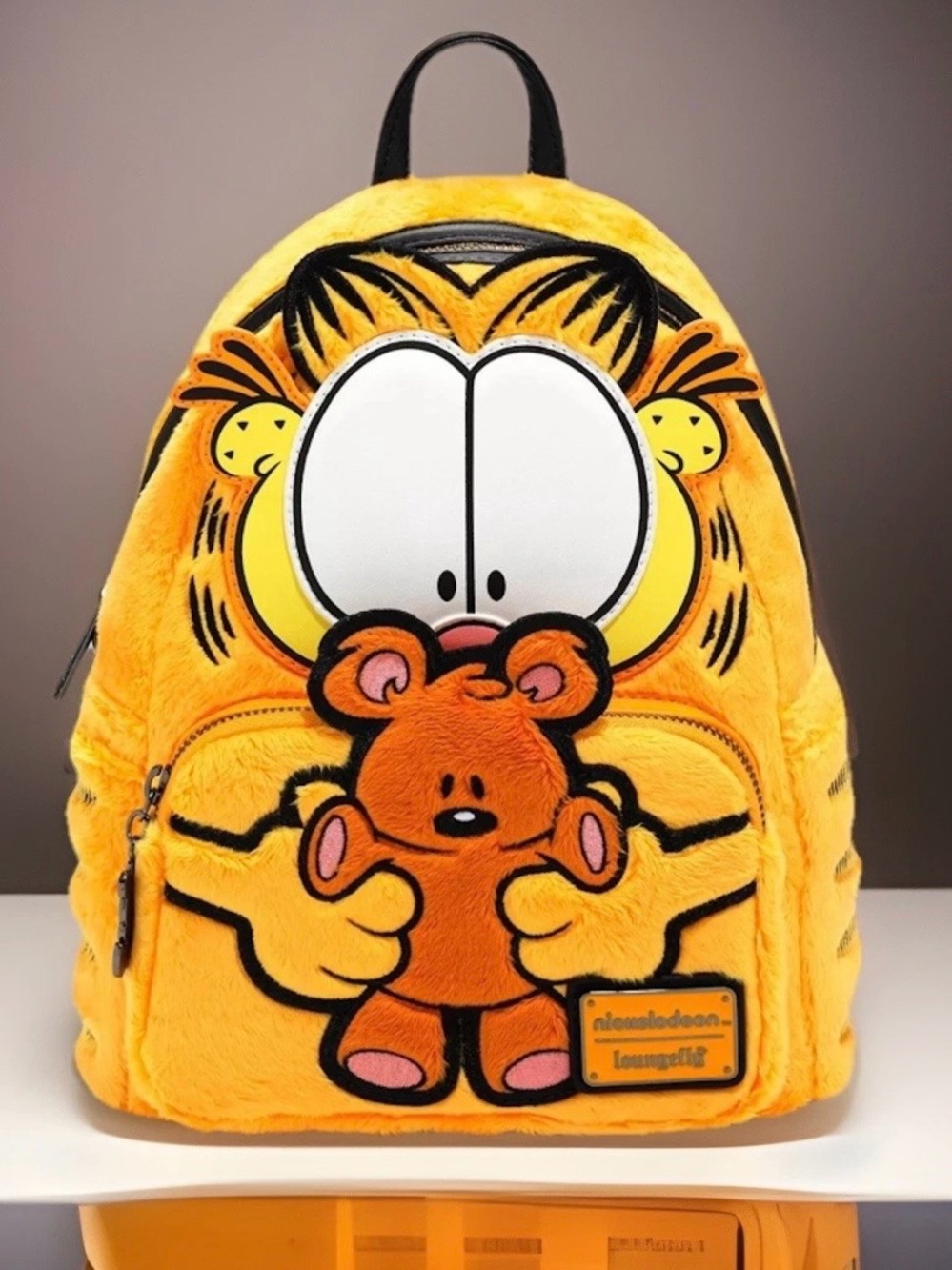 Garfield Plush with Teddy Nickelodeon Loungefly Backpack